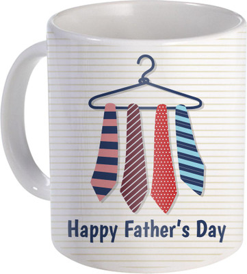 

SKY TRENDS Gift For Fathers Day In Coffee His Anniversary/Birthday Present JSD-040 Ceramic Mug(350 ml), Multicolor