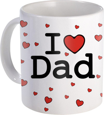 

SKY TRENDS Gift For Father Printed Ceramic Coffee Best Present For His Anniversary/Birhday ATP-006 Ceramic Mug(350 ml), Multicolor