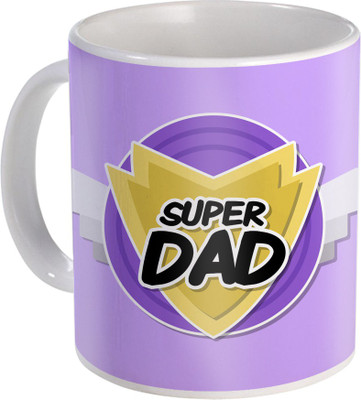 

SKY TRENDS Gift For Fathers Day In Coffee His Anniversary/Birthday Present JSD-057 Ceramic Mug(350 ml), Multicolor
