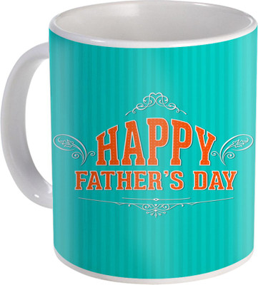 

SKY TRENDS Gift For Fathers Day In Coffee His Anniversary/Birthday Present JSD-006 Ceramic Mug(350 ml), Multicolor