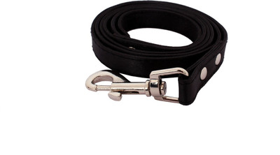 

SRI Imported High Quality Nylon leash With Clip For Collar Harness -Small 122 cm Dog Cord Leash(Black)