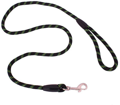 

SRI Imported High Quality Nylon Rope Leash Small 43.18 cm Dog Cord Leash(Black)