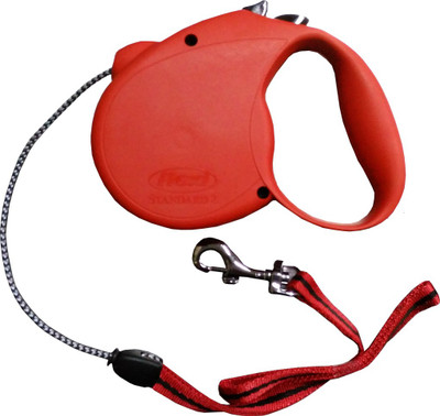 

Flexi Standard Small Cord 5 m 500 cm Dog Cord Leash(Red)