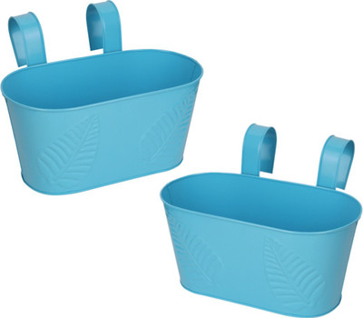 

Wonderland Plant Container Set(Pack of 2, Metal)