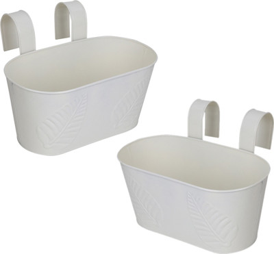 

Wonderland Plant Container Set(Pack of 2, Metal)