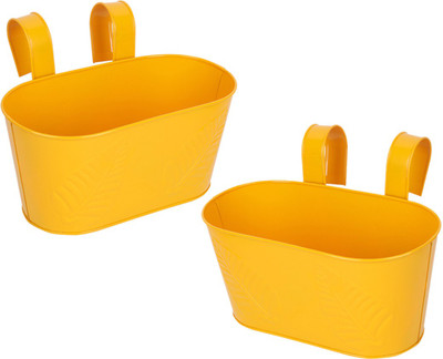 

Wonderland Plant Container Set(Pack of 2, Metal)