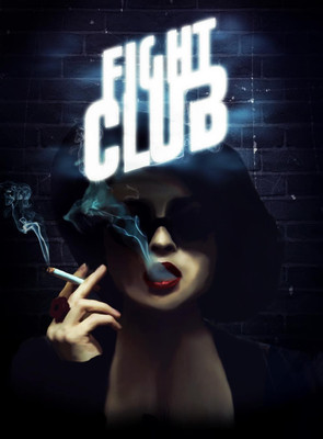 

Fight Club ON FINE ART PAPER HD QUALITY WALLPAPER POSTER Fine Art Print(19 inch X 13 inch, Rolled)