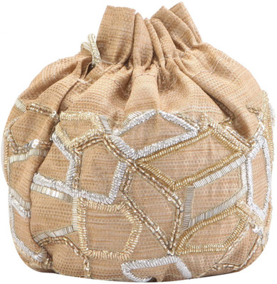 

TARUSA Trendy Potli(Beige)