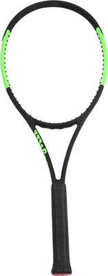 

Wilson Blade 98 UL Black, Green Unstrung Tennis Racquet(4 3/8 inch, 265 g)