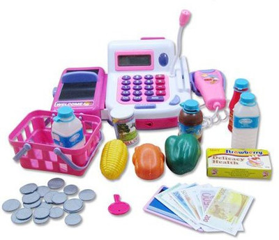 

Shrih Realistic Cash Register Toy Supermarket Set