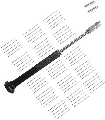 TOOLSMART straight black pcb hand drill Rotary Bit Set(75 Bits)