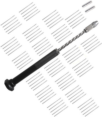 TOOLSMART straight black pcb hand drill Rotary Bit Set(100 Bits)