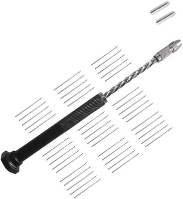 TOOLSMART straight black pcb hand drill Rotary Bit Set(45 Bits)