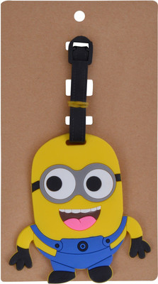 

SN toy zone Minion Luggage Tags( Pack of 2) Luggage Tag(Multicolor)
