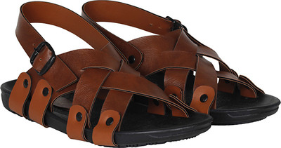 

Kraasa Men Tan Sandals