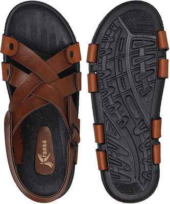

Kraasa Men Tan Sandals