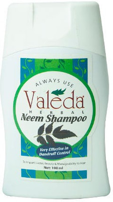 

Valeda Herbal Neem Shampoo - Astringent Shampoo with Mild Ph - 'DANDRUFF MANAGEMENT FORMULA' Clinically Proven since 32 Years(100 ml)
