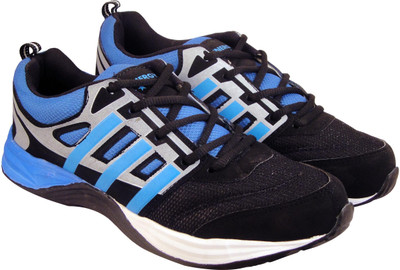 

Action Synergy 7167 Black/Blue Sports Walking Shoes For Men(Black
