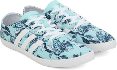 

ADIDAS NEO CLOUDFOAM QT VULC W Sneakers For Women(Blue, Claqua/ftwwht/conavy