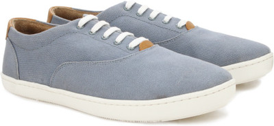 

WROGN Genuine Leather Sneakers For Men(Blue