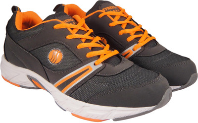 

Action Synergy SRH0073 Grey/Orange Phylon Sole Sports Running Shoes For Men(Grey, Orange