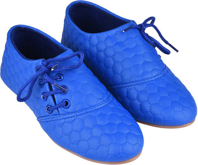 

Jade Side Lace Shoe Boat Shoes For Women(Blue