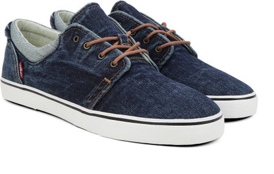 

Levi's Original Red Tab Derby Sneakers For Men(Blue, Dark blue
