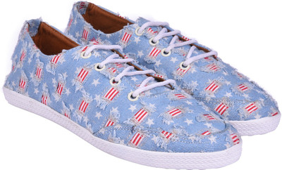 

Jade Torn Denim Shoe Casuals For Women(Blue