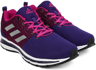 

ADIDAS YARIS 1.0 W Running Shoes For Women(Purple, Cpurpl/silvmt/vivber/sung