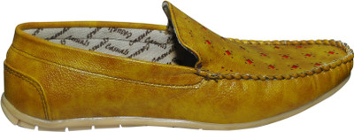 

ZAAFA Loafers Loafers For Men(Gold, Golden