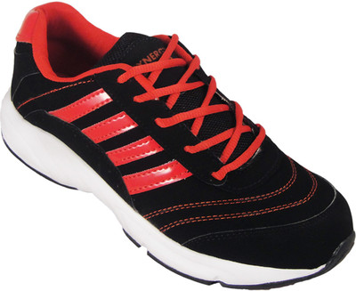 

Action Synergy Black/Red PH001 Walking Shoes For Men(Black, Red)