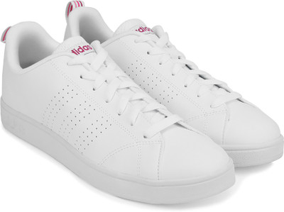 

ADIDAS NEO VS ADVANTAGE CLEAN W Sneakers For Women(White, Ftwwht/ftwwht/bopink