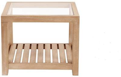 

WOOD CREATION Solid Wood Side Table(Finish Color - Teak)