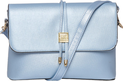 

MONOKROME NEW YORK Women Casual Blue PU Sling Bag