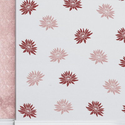 

Arhat Stencils FLORAL ASR-E140 GLOSSY PVC (Wall Décor & Art) Stencil(Pack of 1, FLORAL)