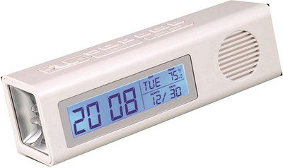 

Minura Digital White Clock