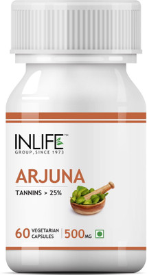 

Inlife Arjuna Extract (60 Veg Capsules(500 mg)