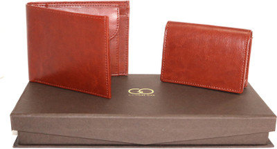 

Gilmore Oak Men Tan Artificial Leather Wallet(4 Card Slots)