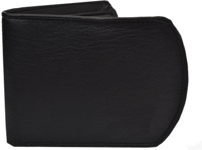 

Elligator Men Black Artificial Leather Wallet(5 Card Slots), Black-15