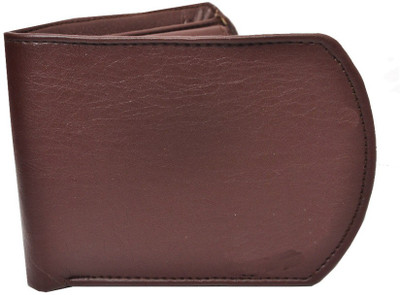

Elligator Men Brown Artificial Leather Wallet(5 Card Slots), Brown-16