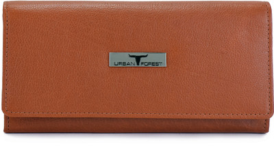 

Urban Forest Women Evening/Party Tan Genuine Leather Wallet(11 Card Slots), Mustard