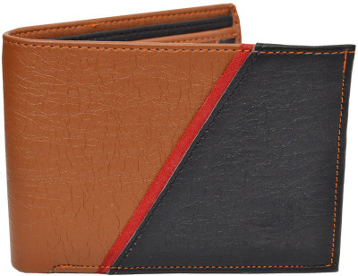 

Elligator Men Black, Tan Artificial Leather Wallet(5 Card Slots), Tan-14