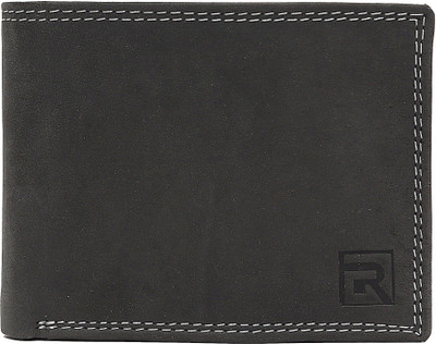 

Regnum Men Grey Genuine Leather Wallet(6 Card Slots), Slate