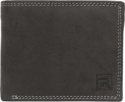 

Regnum Men Grey Genuine Leather Wallet(4 Card Slots), Slate