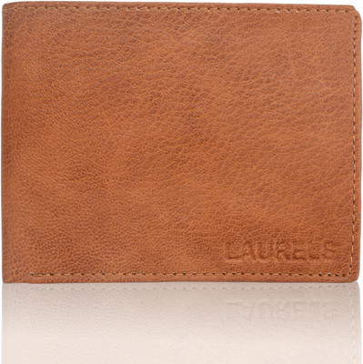 

Laurels Men Brown Artificial Leather Wallet(6 Card Slots)