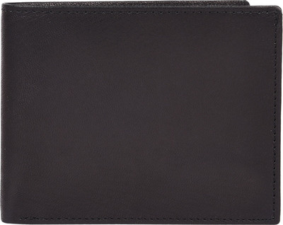 

Printz Men Black Genuine Leather Wallet(11 Card Slots), Mgaobf-796black