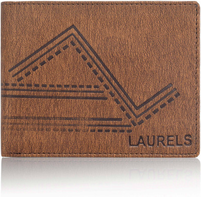 

Laurels Men Brown Artificial Leather Wallet(6 Card Slots)