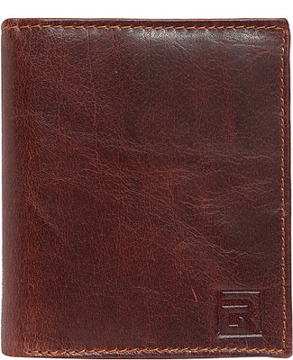 

Regnum Men Brown Genuine Leather Wallet(4 Card Slots), Deep brown