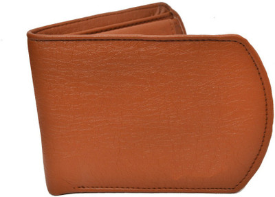

Elligator Men Tan Artificial Leather Wallet(5 Card Slots), Tan-17