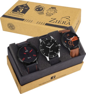 Ziera ZR7008/12/27 Gents Superior Combo Modish Watch  - For Men   Watches  (Ziera)
